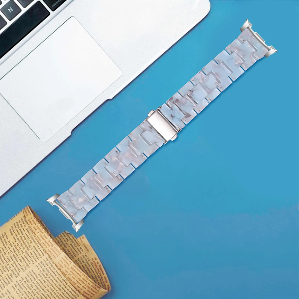 Seamless Resin Strap Bracelet for Smartwatch Wristbands