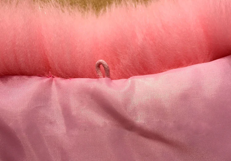Fuchspelzkragen Winter Echtpelz Schal für Mantel Kurze Schals Natürlicher Pelzschal für Frauen Echter quadratischer Kragen Kurzer Schalldämpfer – Detail 3