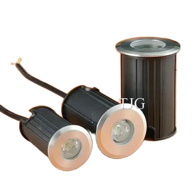 IP68 5W 3W 1W LED Underground light Ground Garden Path Floor Lamp Outdoor Underground Buried Yard Lamp Landscape Light 220V DC12