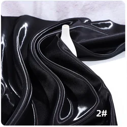 Liquid Water Light Reflective Satin Fabric by the Meter - Smooth, Breathable Finish - 1X1.5m (Color 2)