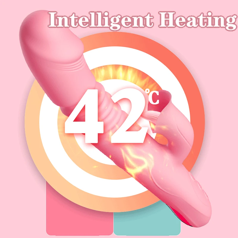 Female Sex Toys Vaginal Vibrators Clitoris Vibrator Vibrator Sex Toy Tongue Vibrator Vibrator for Women Tongue Licking Dildo Clitoris Stimulator G-Spot Vaginal Massager Powerful Adult Sex Toy Female Heat Vibrator