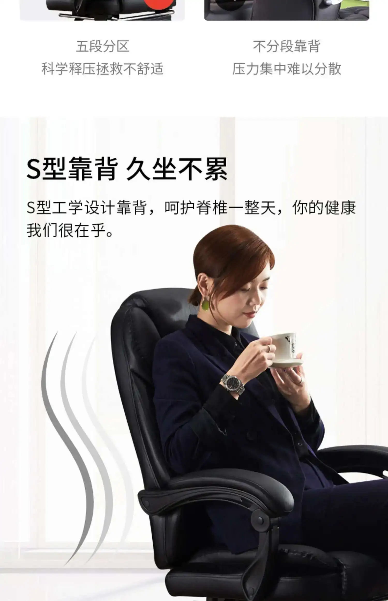 Executive Seat Office Chair Leather Study Wheels Modern Hand Relax Armchairs Library Fashion Cadeira Presidente Office Furniture