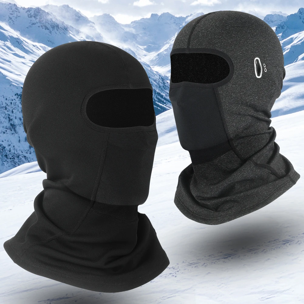 Winter Warm Balaclava Velvet Cycling Cap Windproof Sports Scarf Headwear