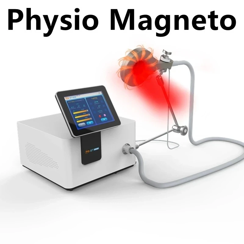 High intensity pain relief pulsed electro magnetic emtt physiotherapy magnetotherapy equipment pemf magnetic therapy device high precision gauss meter digital tesla koot magnetic field intensity detector handheld flux