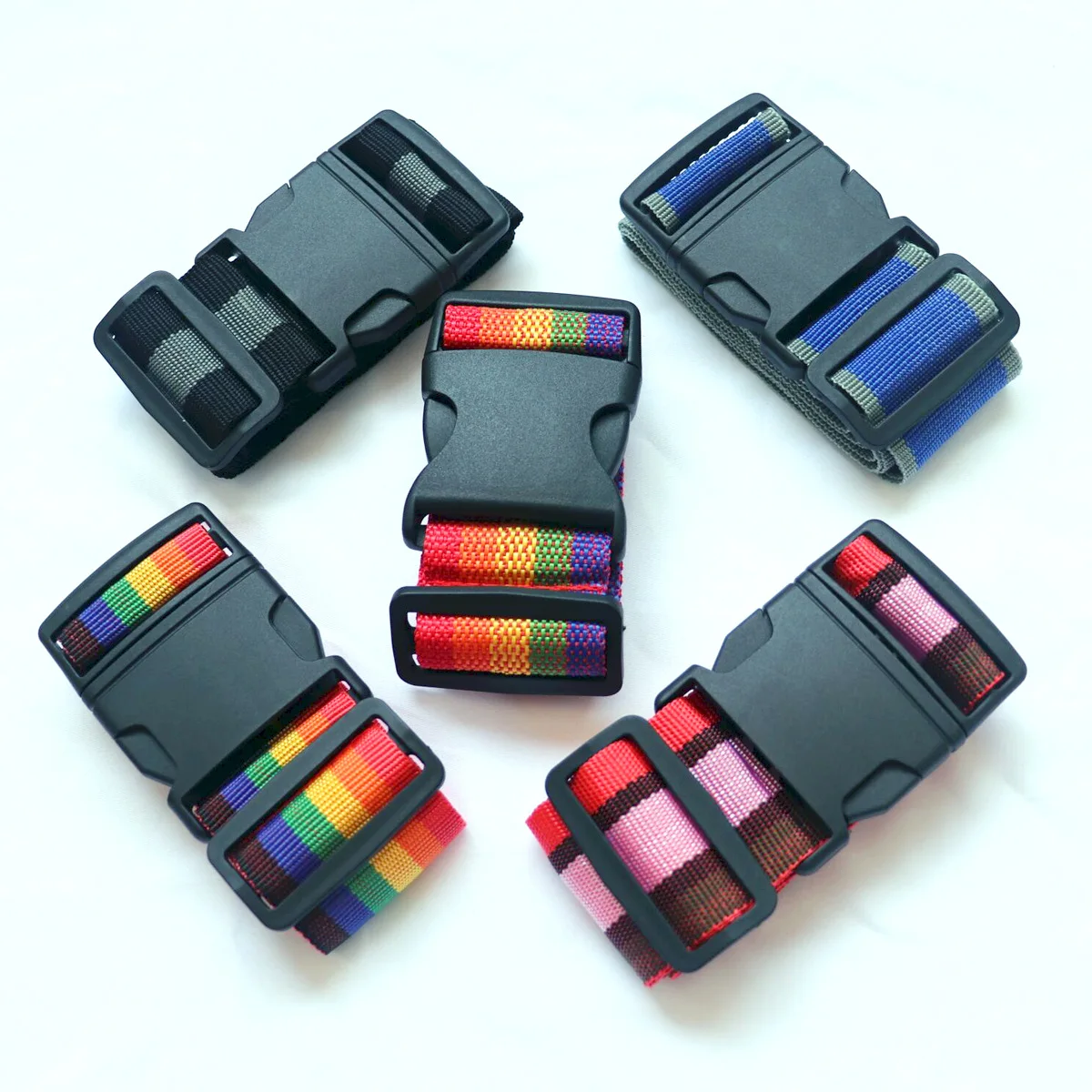 Travel Luggage Strap Adjustable Password Lock Packing Belt Baggage Secure Lock Anti-theft Luggage Strap Bundling Belt Packing 4