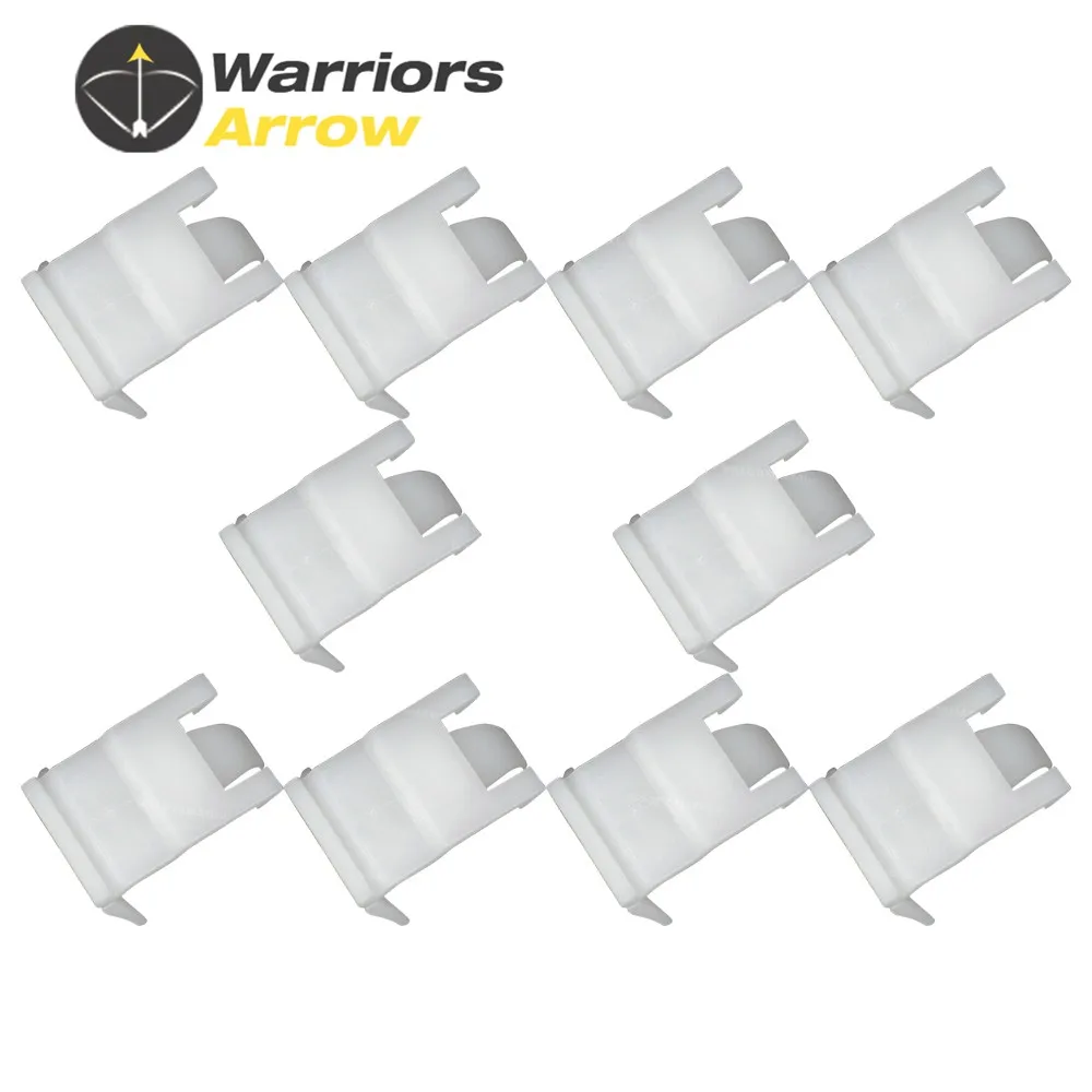

10Pcs Door Belt Molding Retainer Clips Exterior 83219-22000 8321922000 For Hyundai 10pcs 27.7mm*18.4mm