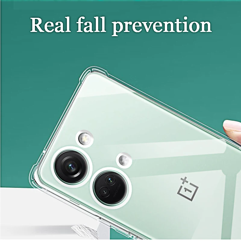Transparent Soft TPU Clear Back Cover Phone Case