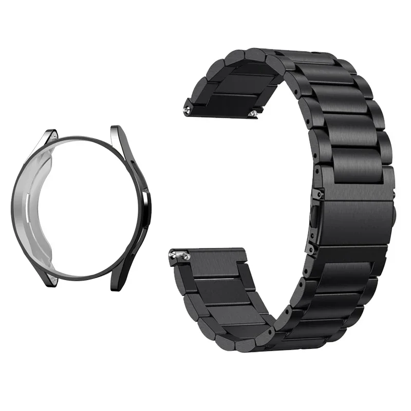 Premium Stainless Steel Strap with Protective Case