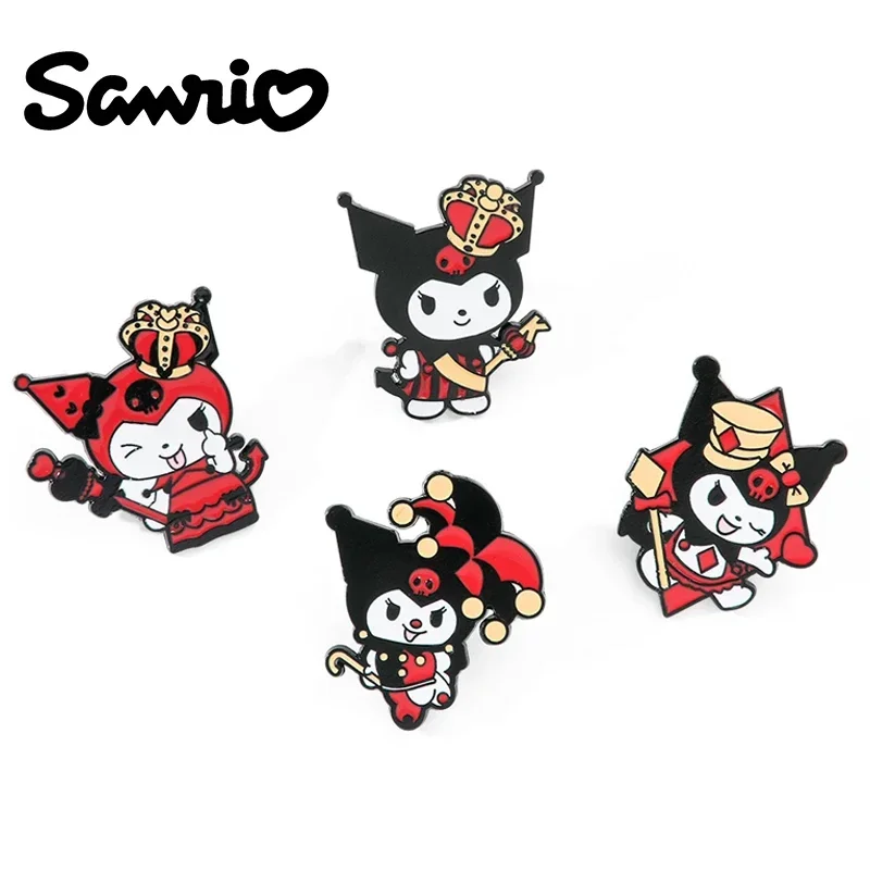 

Sanrio Hello Kitty Enamel Pins for Backpack Cute Cartoon Brooches Anime Kuromi My Melody Metal Badges Kids Toys Christmas Gifts
