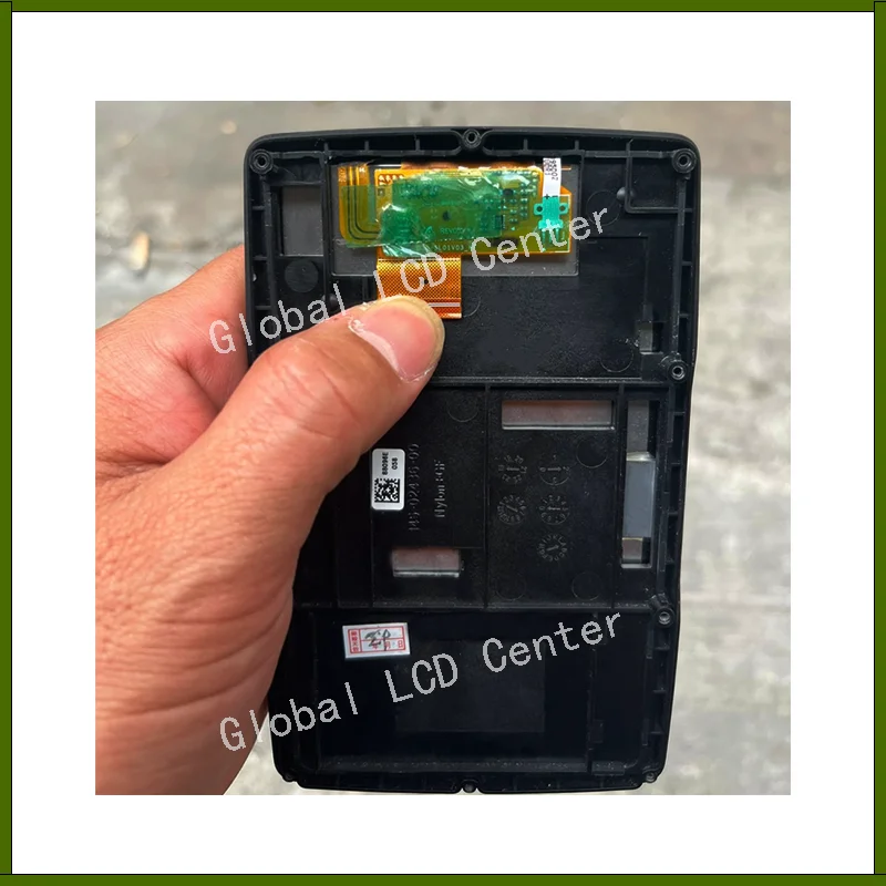 ARSSLY Vervangend scherm voor BMW motorfiets navigator VI Navigator 6 motorfiets LCD Display Touch Digitizer Glass Assembly (zwart met frame
