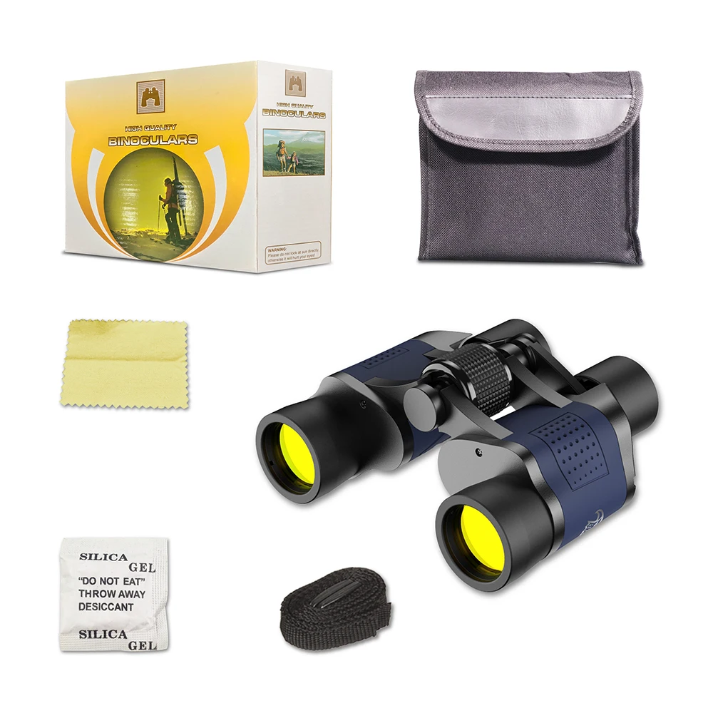 High Clarity Telescope 60X60 Binoculars 3000M Powerful Optical Lens Bak4 Prism Night Vision For Outdoor Hunting Sports Camping 6