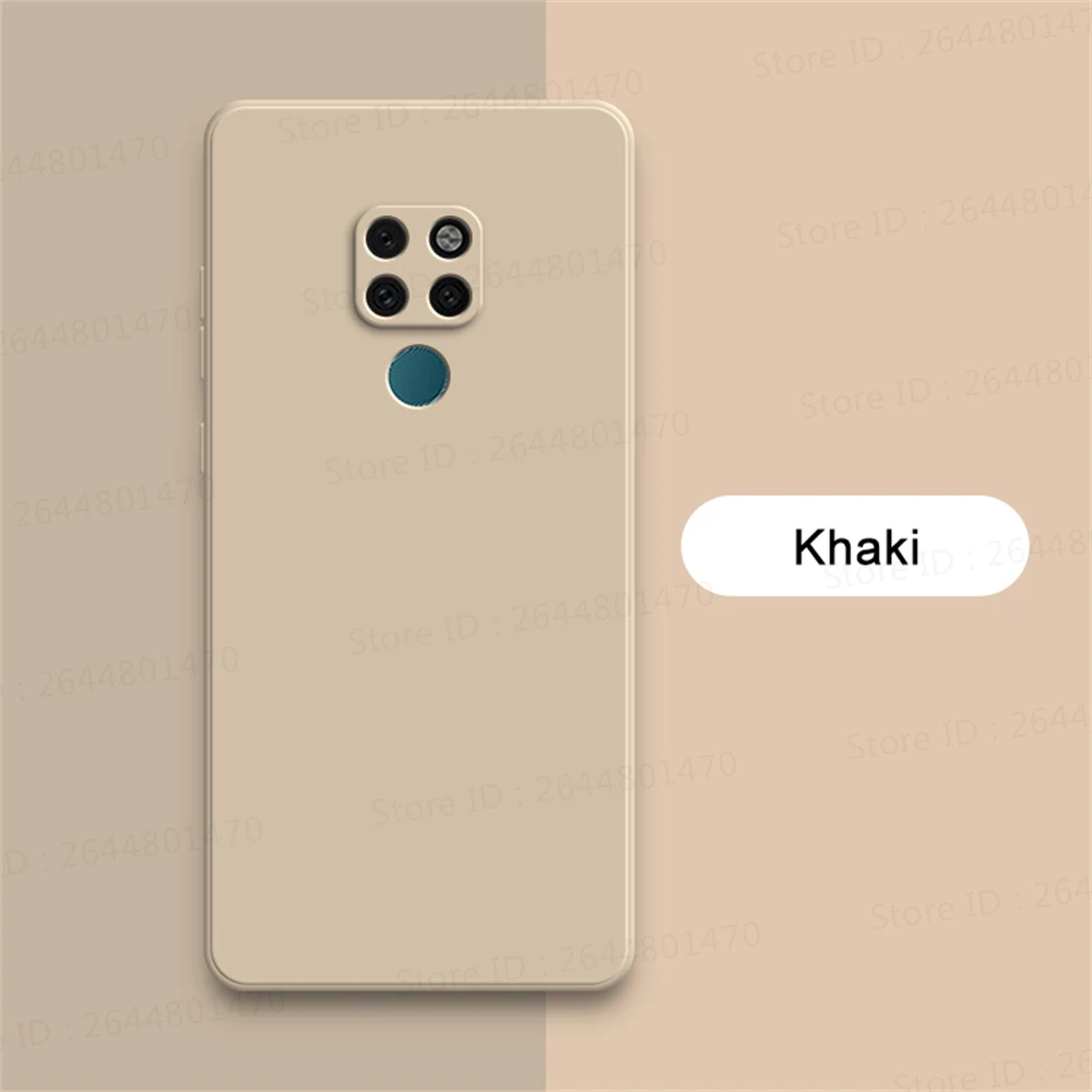 Elegant Soft Candy Silicone Phone Case - Stylish Square Design