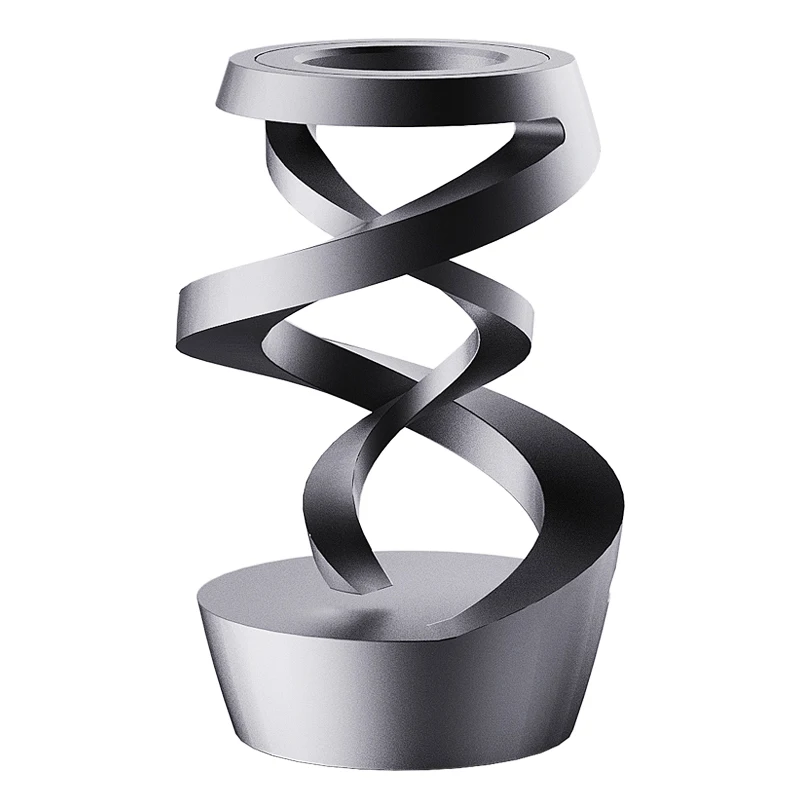 Metal anti-gravity levitating gyro decompression toy desktop levitating rotating pendulum decompression artifact fingertip gyro spinning top toy gyro toupie finger gyroscope toy battle top toy gyroscope toy