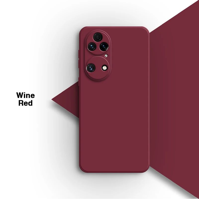 Shockproof Premium Liquid Silicone Gel Phone Case - High-Quality Soft Back Cover