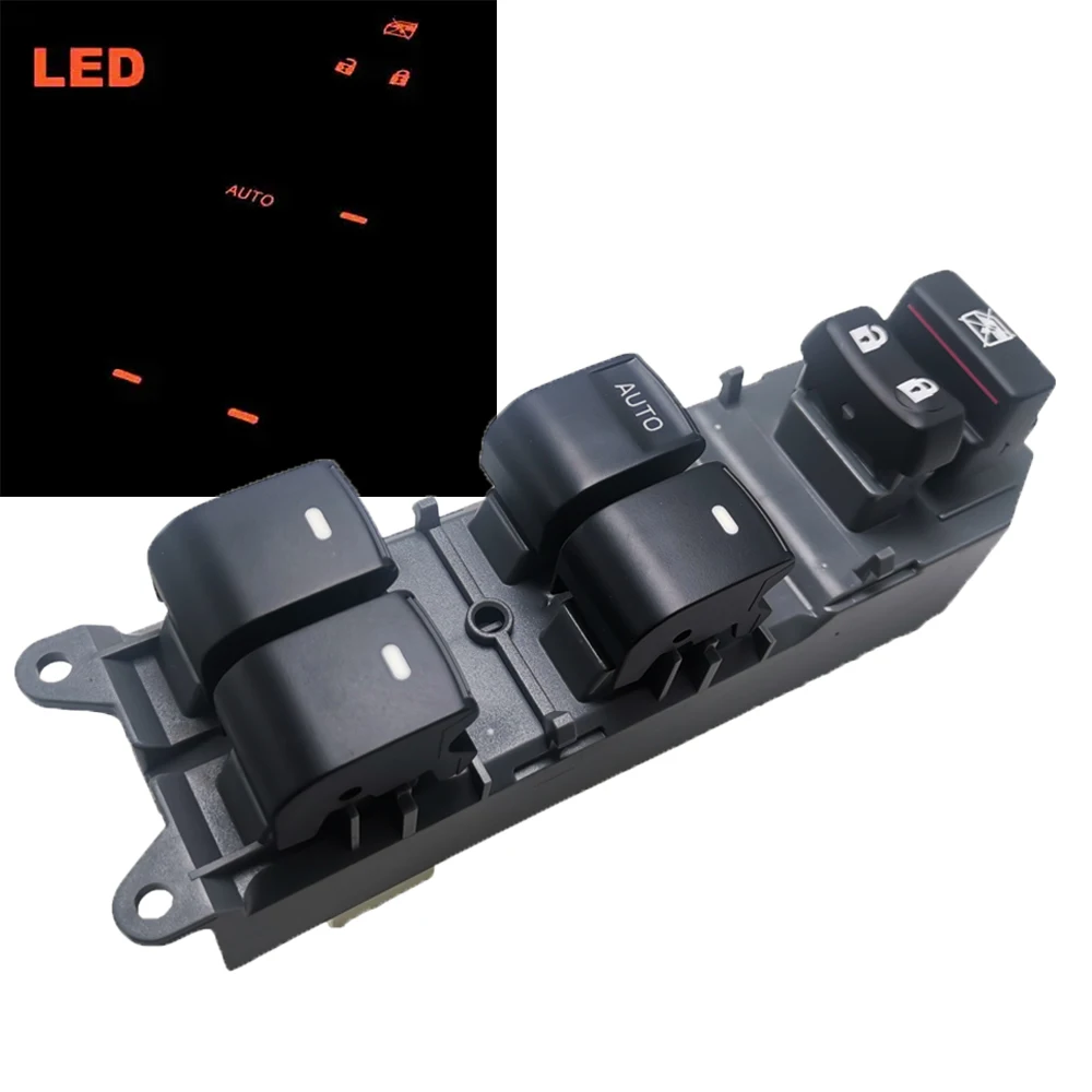 Electric Window Control Switch LED orange For 2006-2015 Toyota Corolla Camry RAV4 Camry Sienna,84820-06100,8482033240 1