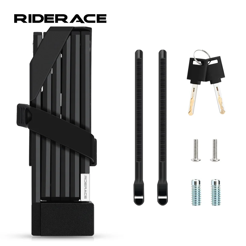 Portable Bicycle Lock Foldable High Security Anti-Theft Bike Chain Lock For Scooter Electric E-Bike Motorcycle MTB Accessories