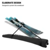 Roller Snowboard Bag with Wheels Waterproof Ski Equipment Storage Bag with Foldable Design Adjustable Shoulder Straps 5