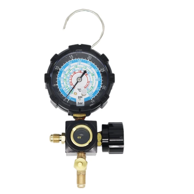 AC Manifold Gauge Set - A/C Refrigerant Diagnostic Gauge For R22, R410A, R134A, R407C