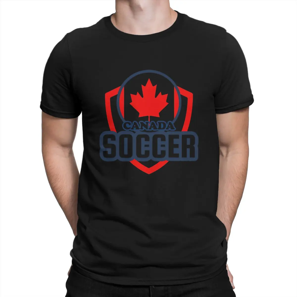 

Футболка с надписью «Canada Football»