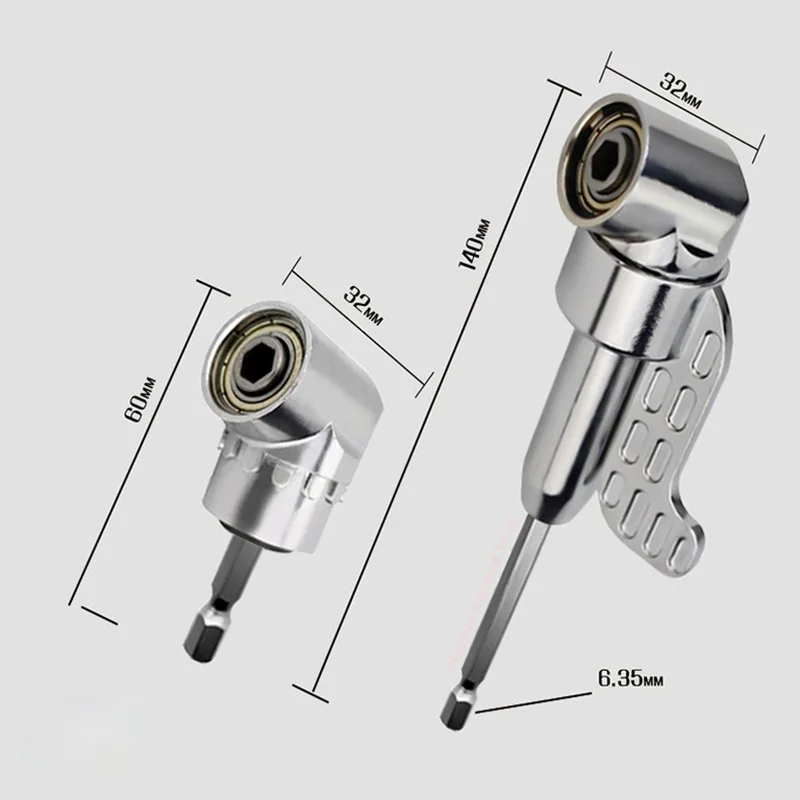 105 Graden Hoek Schroevendraaier Socket Houder Adapter Verstelbare Bits Boor Hoek Schroevendraaier Tool Socket Hex Bit