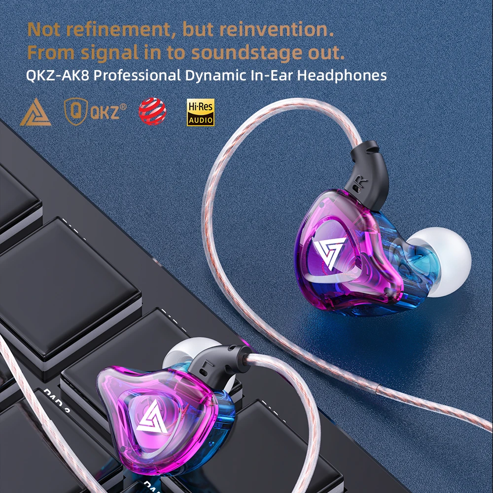 High-Fidelity In-Ear Headphones with In-Line Control and HD Audio