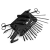 Manicure Set 10/15/25PCs Full Function Kit Professional Stainless Steel Pedicure Sets Nail Clipper With Portable Case Idea Gift 6