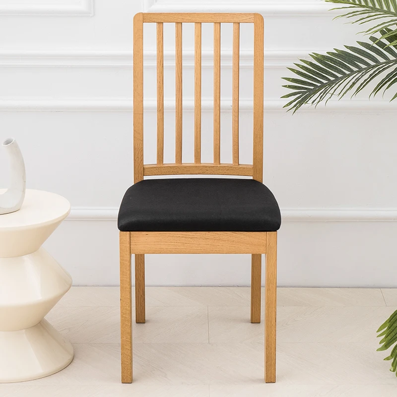 Description Picture 2 of itemWaterproof Seat Covers for Dining Room Elastic Chairs Covers Dining Chair Cover Washable Seat Case for Kitchen,Hotel,Restaurant