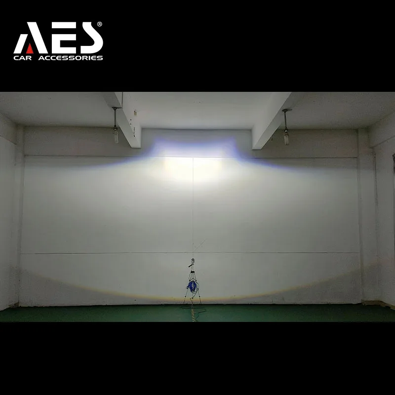 도요타 닛산용 방수 LED 안개등, 2023 Q8 프로 안개등 Bi LED 프로젝터 렌즈, 싱글 컬러, 6000K 트리플 컬러, 45W