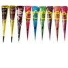 New Henna Tattoo Paste Black brown red white Henna Cones Indian For Temporary DIY Tattoo Sticker Body Paint  Cone henne 5