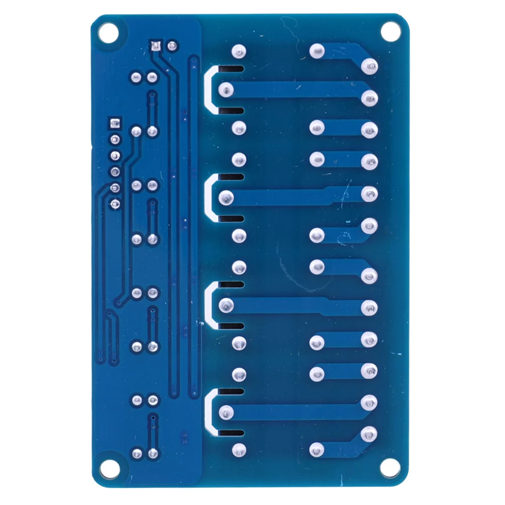 1-5PCS 4 Channel Relay Board AVR 51 PIC 5V 12V 4-Channel Relay Module with Optocoupler Relay 4 Way Relay Module for Arduino