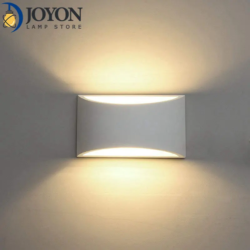 

Rectangle White Black Wall Light LED Indoor Lighting AC100-240V Wall Lamp 7W Bedroom Bathroom Mirror Light for Aisle Bedside Bar