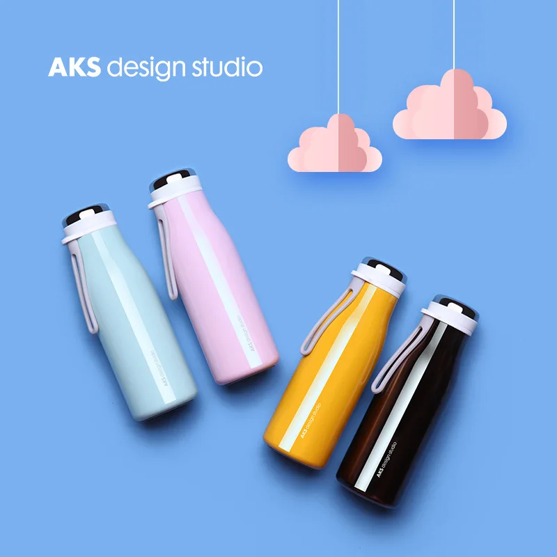 AKS-޴  öũ 360/500 ML 304 η ƿ º  , ߿ ķ ũ Һ