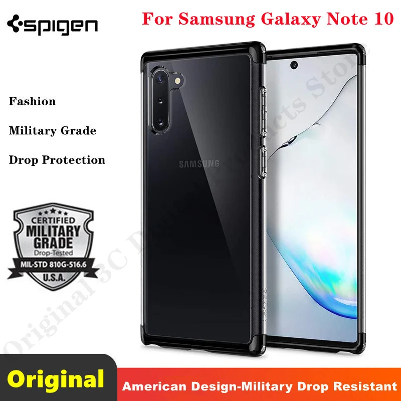 3 In 1 Protective Cover For Samsung Galaxy Note 10 Clear Case Spigen