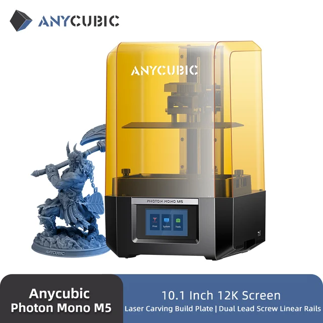 ANYCUBIC Photon Mono M5 LCD 3D Printer 12K High Precision Huge