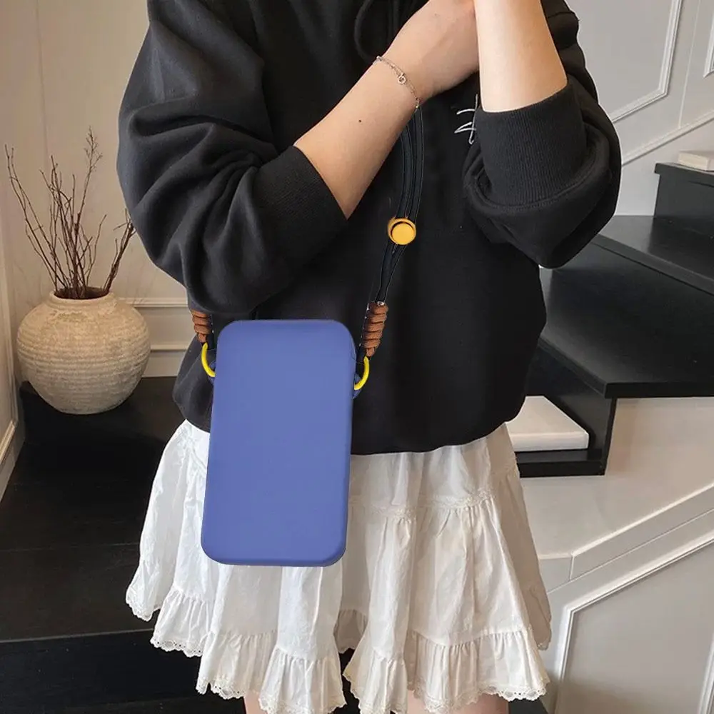 Fashion Silicone Waterproof Crossbody Bag with Large Capacity