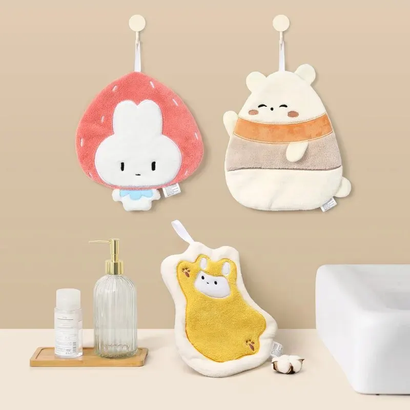 Hanging Cartoon Towel Fast Absorbent Kitchen