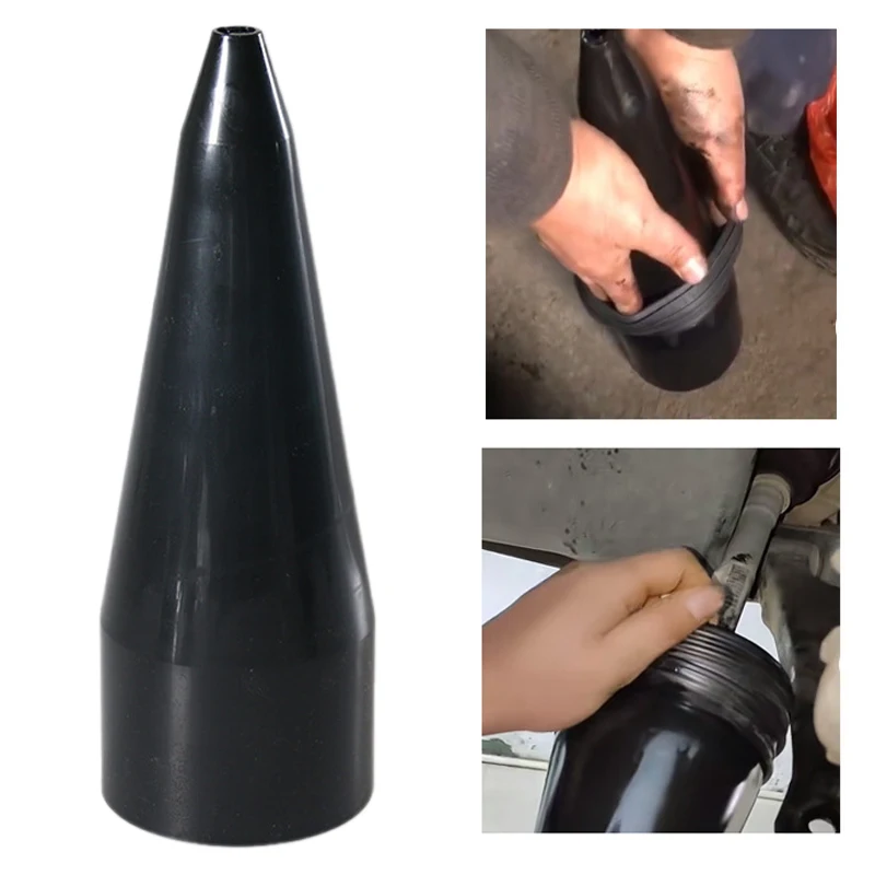 Black Car CV Boot Installation Mount Cone Tool For For Fitting Universal Stretch CV Boot Automobile Drive Shaft Accessories