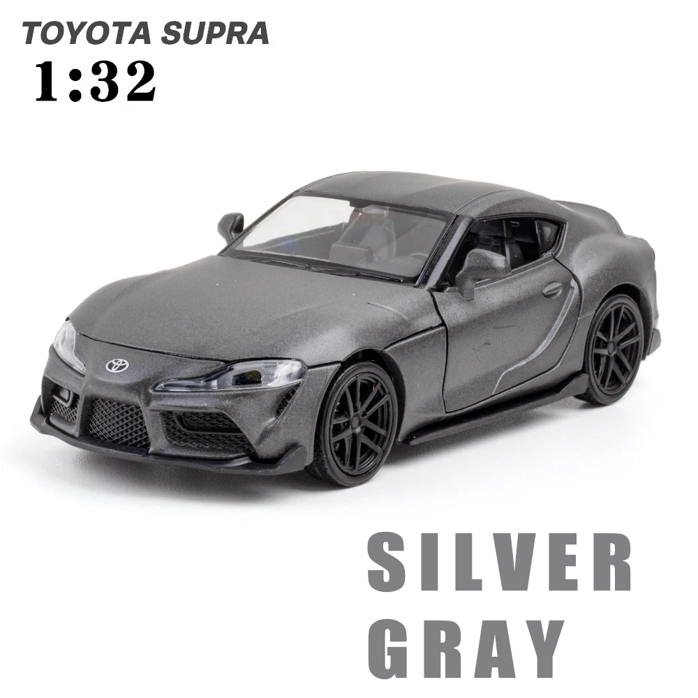 2021 Diecast 1:32 Alloy Car Model JDM TOYOTA Supra Vehicles Miniature Scale Classic Car for Children Collection Gifts Kid Hottoy rc helicopters Diecasts & Toy Vehicles