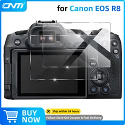 2-Pack Anti-Scratch Camera Screen Protector Film - Tempered Glass Protective Shield (EOS R5)