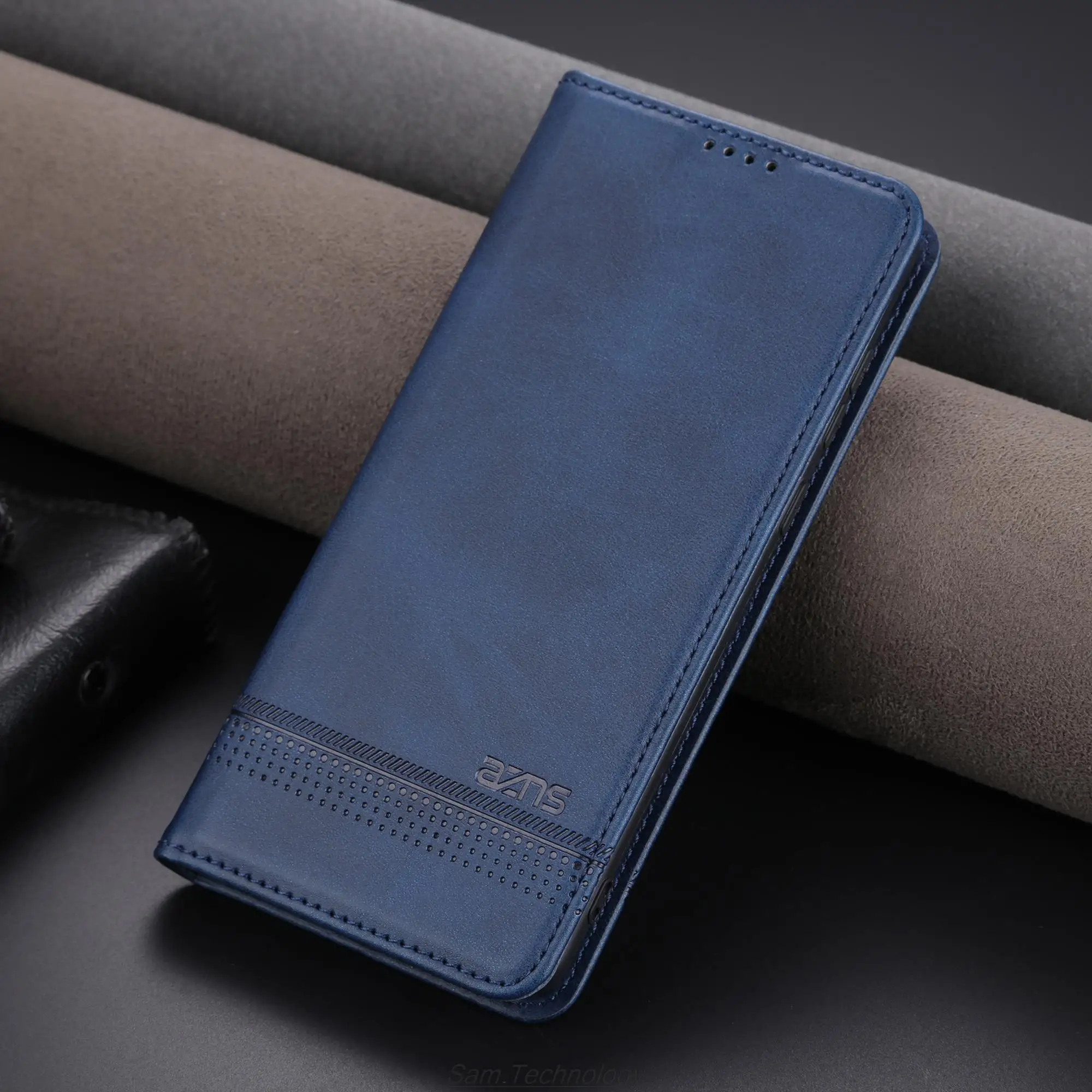 Luxurious Magnetic Adsorption Leather Flip Case – Premium Protective Cover
