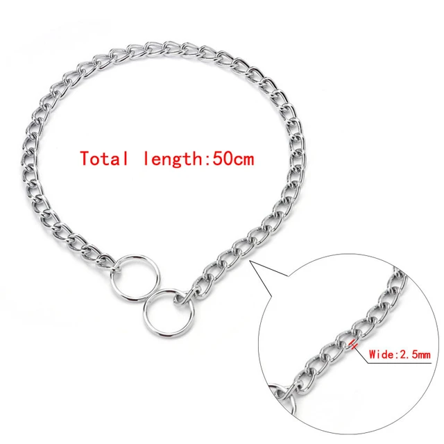 Cuello De Perro De Cadena De Serpiente Cromado X-fine De Gua | Cuotas