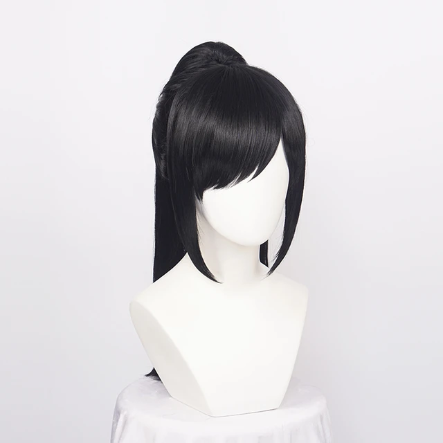 Anime Dororo Cosplay Hair Hyakkimaru Cosplay Black Hair Men Synthetic Hair  Cosplay Headwear