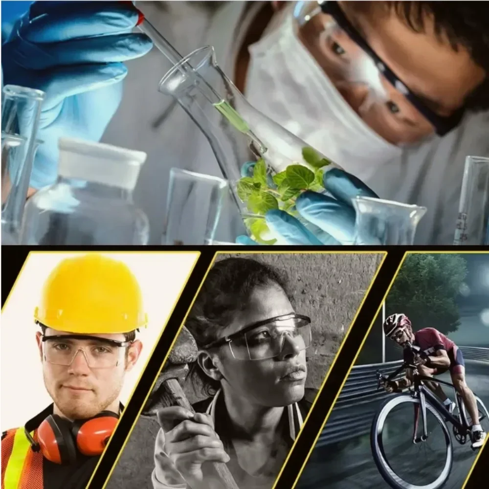 1/3Pcs Anti-Splash Work Safety Glasses Eye Protecting Lab Goggles Protective Industrial Wind Dust Proof Goggles Cycling Glasses