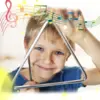Wooden Musical Instrument Toys for Kids Montessori Baby Rattles Music Percussion Instruments Educational Toy Gift for Boys Girls 2