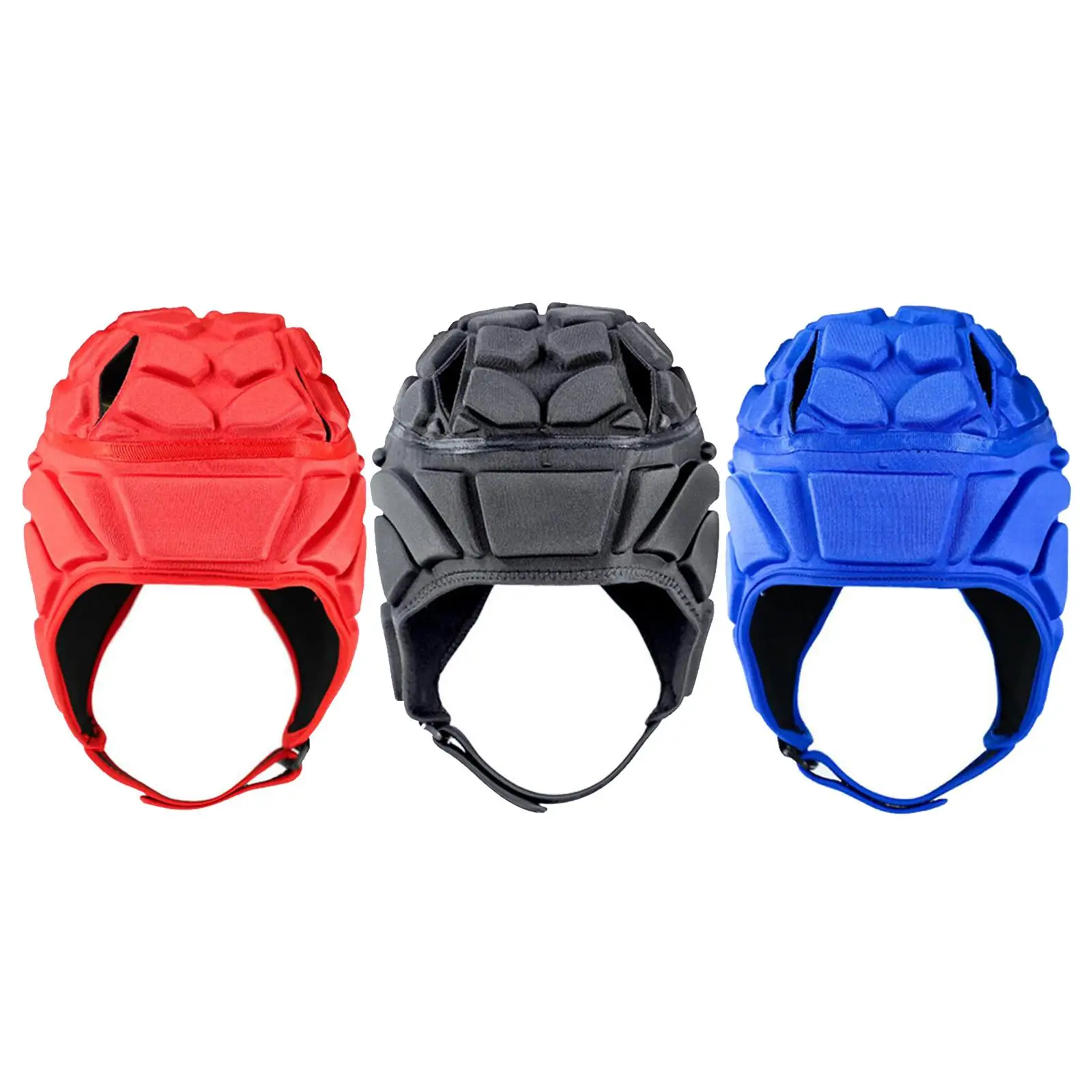 Protector de cabeza para casco Rugby, Protector de cabeza de fútbol, gorra de Hockey, casco de concha suave, portero de fútbol Deportivo - AliExpress Deportes y entretenimiento