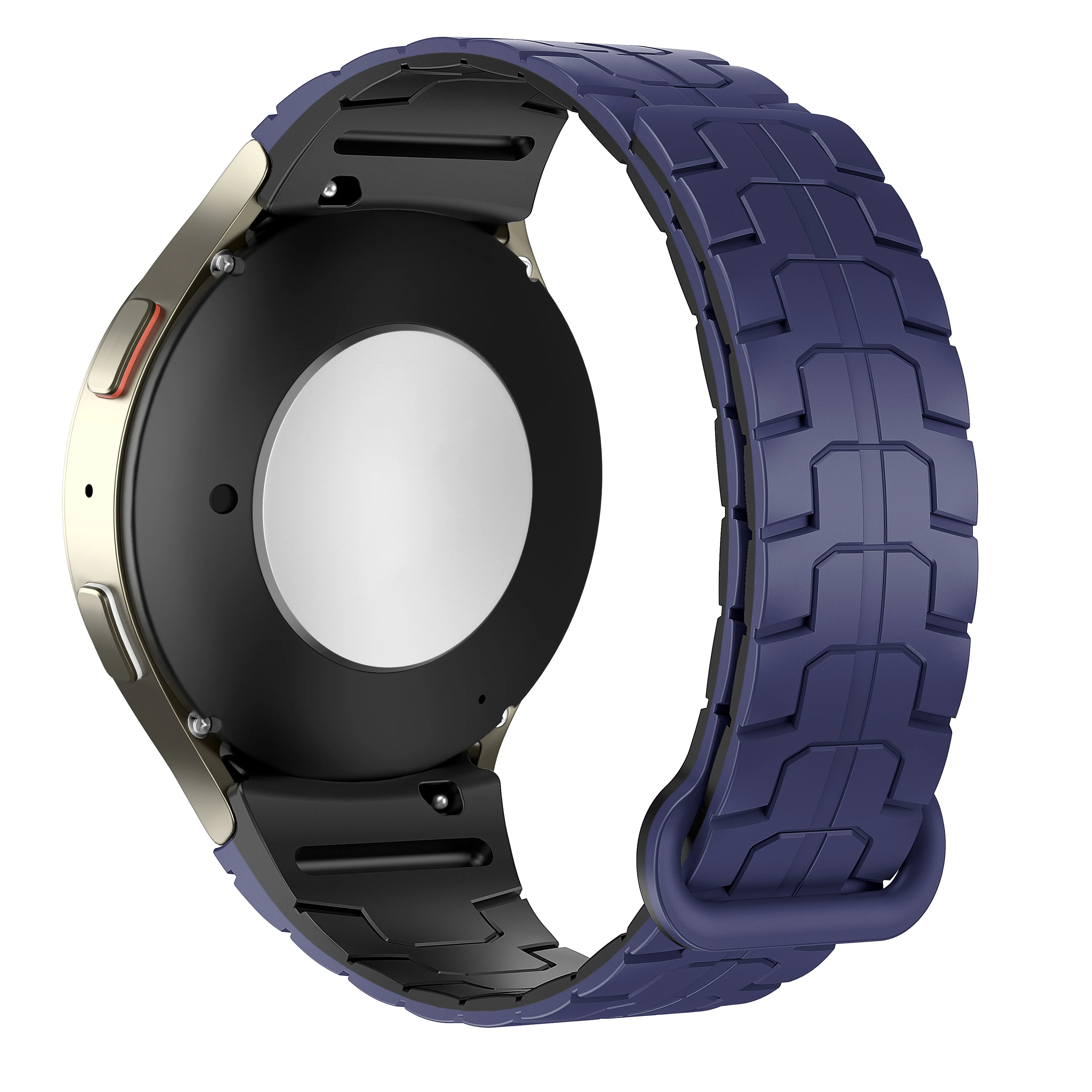 Seamless Silicone Magnetic Watch Band Bracelet