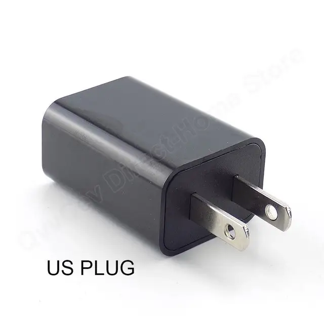 Adaptateur USB de voyage, 5V, 1A, 3A, chargeur de téléphone, alimentation  murale, bureau, prise EU/US/AU, noir et blanc - AliExpress