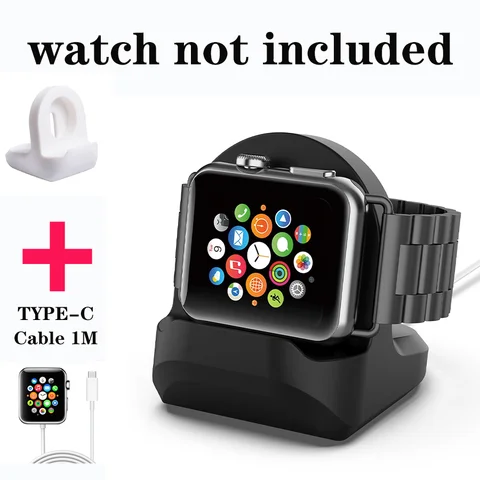in 1 Wireless Smart Watch Magnetic Charge Stand for Apple Watch 7 6 5 4 3 2 SE Fast Charging Cable 1M for IWatch 7 6 5 4 SE