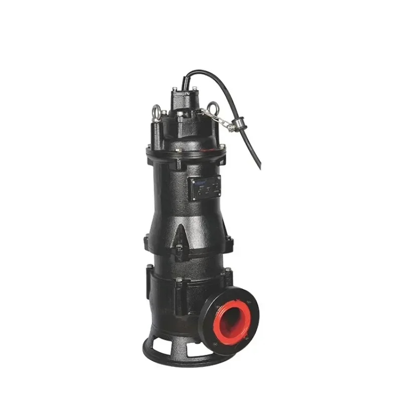 

Cast Iron TC Submersible Sewage Water Pump with Float Switch Cutting Impeller Electric Motor 380V Three Phase Dirty Water Pump