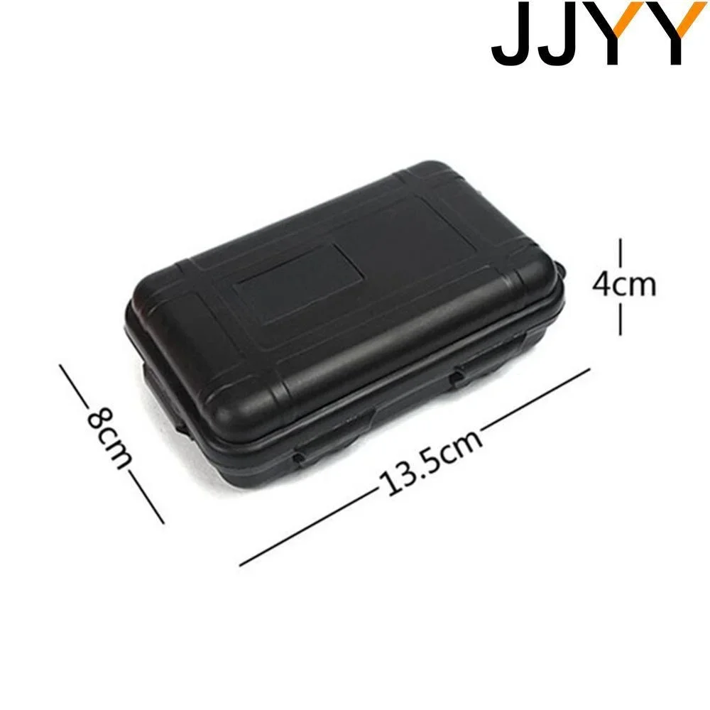 JJYY 1PC Pressure-proof Use Tactical Outdoor Size Container Shockproof Gear Tool Waterproof Box Storage Survival